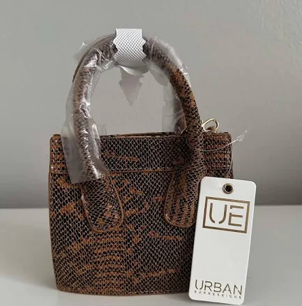 Urban Expressions Daria Mini Snake Print Handbag