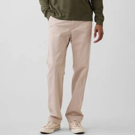 Gap Men's Relaxed Straight Heavyweight Twill Khakis