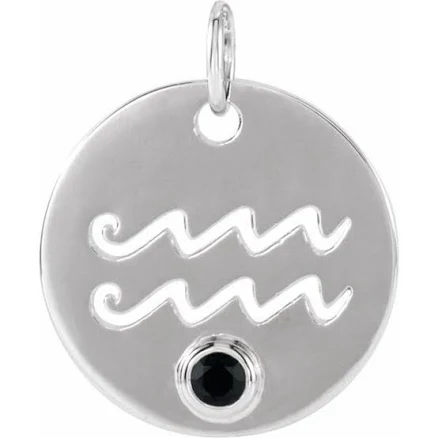 Zodiac Disc Pendant