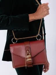 Chloe Women's Aby Chain Leather Shoulder Bag