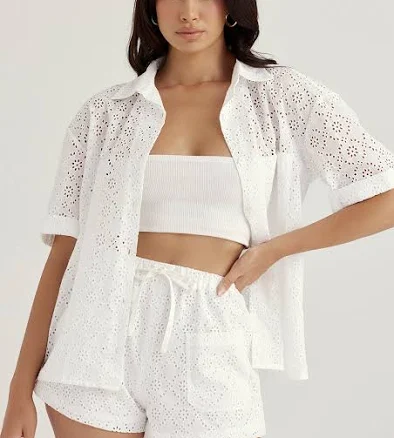 Carrie Broderie Anglaise Shirt
