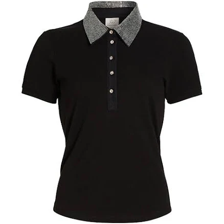 Cinq A Sept Women's Rupi Embellished Polo Top