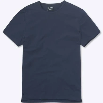 AO Split-Hem Tee | Pacific Blue Signature-fit PYCA Pro