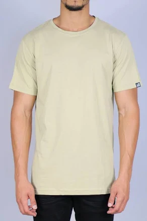 Men's Trendy Slit Denim T-Shirt