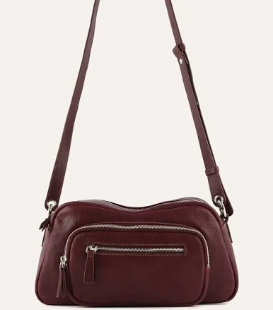 Becky Leather Crossbody Bag