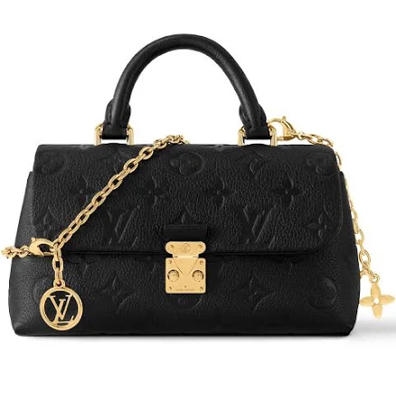 Louis Vuitton Madeleine Monogram Empreinte Leather Satchel