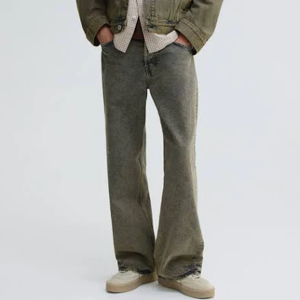 H&M Men's Loose Straight Jeans