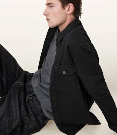 Allsaints Men's Spotter Cotton Button Down Shirt