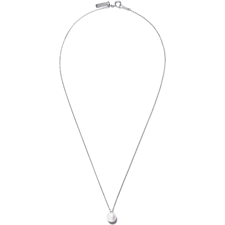 Tasaki 18kt White Gold Akoya Pearl and Diamond Pendant