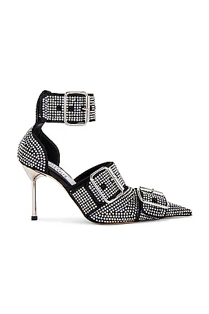 Buckles Rhinestone Heels