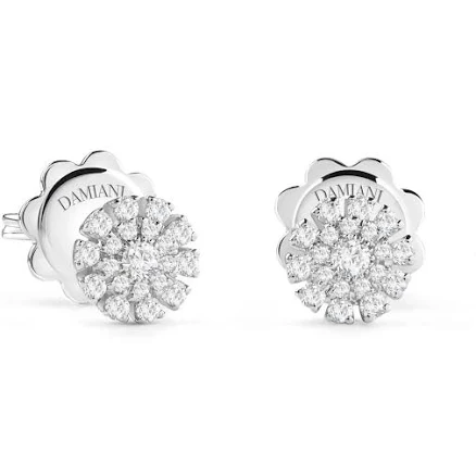 Damiani Margherita White Gold and Diamonds Earrings 0.21ct
