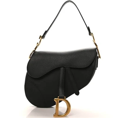 DIOR Women's Saddle Bag in Grained Calfskin