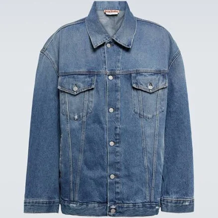 Acne Studios Men's Oversized Denim Jacket