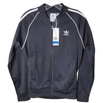 adidas Men's Stripe Trim Track Jacket