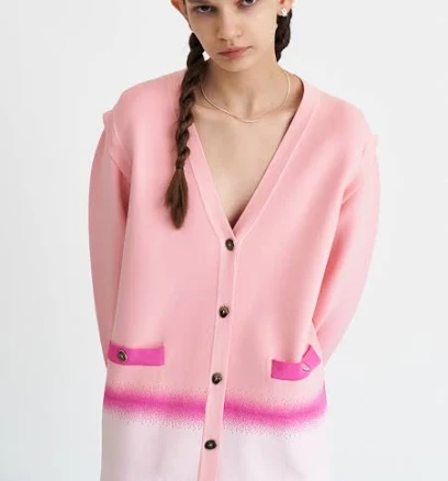 NOEL OVERSIZED CARDIGAN WITH DETACHABLE SLEEVES