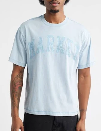 MARKET Men's Arc Logo Appliqué T-Shirt