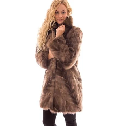 Sable 3/4 Coat Reversible Paw