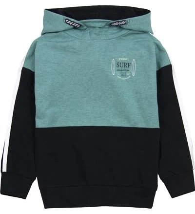 NANO Boys' Hooded Colour-Block Sweatshirt