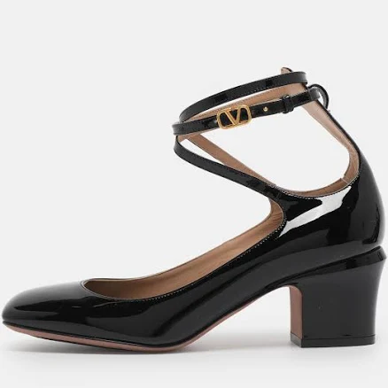 Valentino Garavani Tan-go Patent Leather Pumps