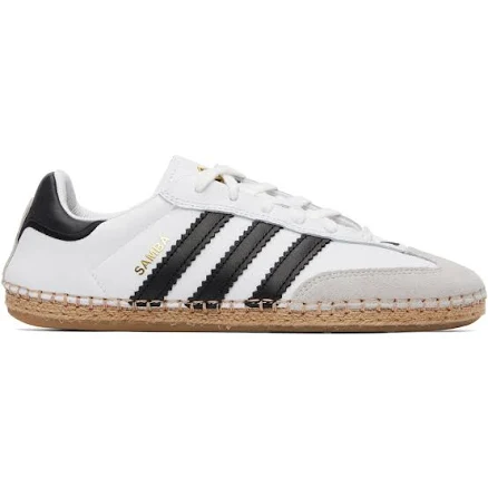 adidas Originals White Edison Chen Edition CLOT Samba Sneakers