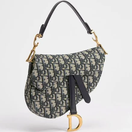 DIOR Women's Saddle Bag in DIOR Oblique Jacquard