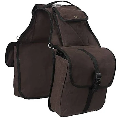 Tough-1 Canvas Saddle Bag