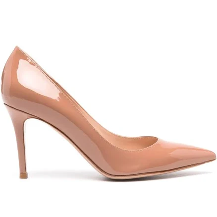 Gianvito Rossi 85 Patent-Leather Pumps