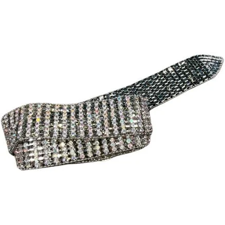 Dolls Kill Crystal Rhinestone Waist Belt