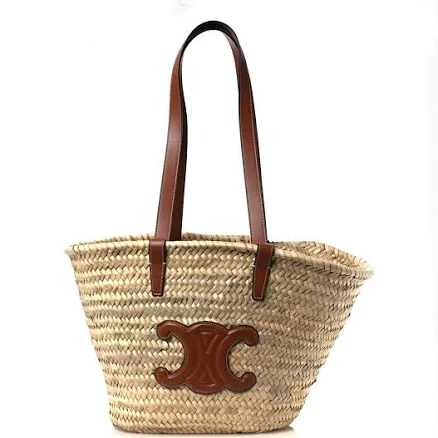 CELINE Women's Medium Triomphe Calfskin Panier