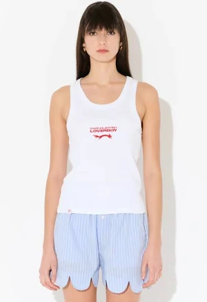 Charles Jeffrey LOVERBOY Logo Tank Top