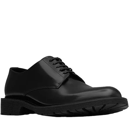 Saint Laurent Army Men Derby Shoes - Black