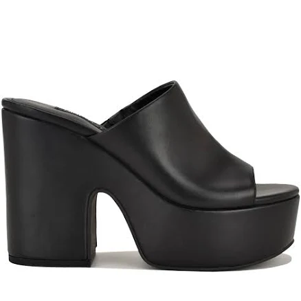 Nine West Women's Olley Platform Slide Sandals