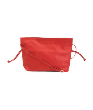Women's Leather Candy Closure Shoulder Bag