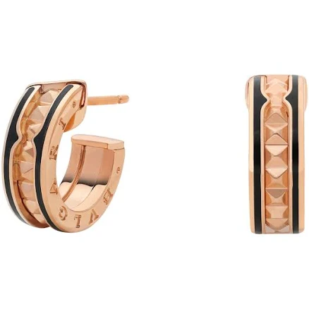 Bvlgari Women's B.Zero1 18K Rose Gold Hoop Earrings