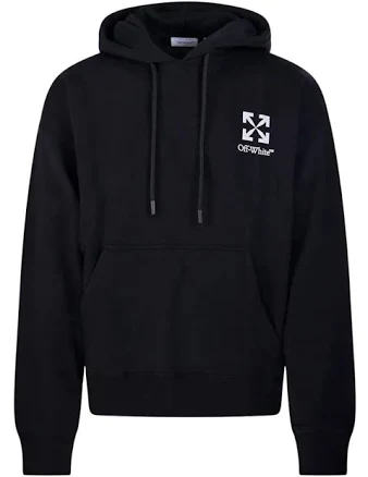 Off-White Men's Logo-arrow Hoodie
