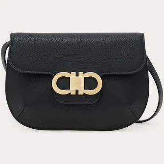 Ferragamo Double Gancini mini Leather Shoulder Bag