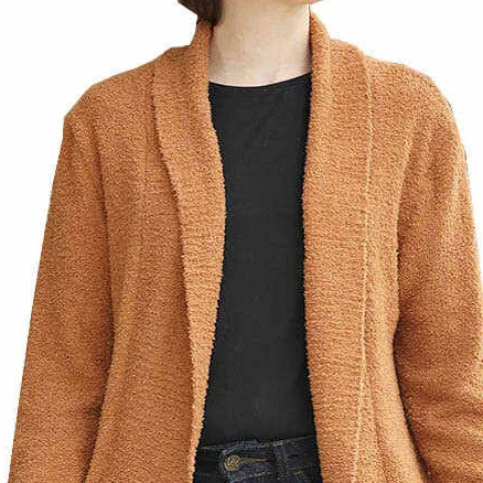 Solid Open Cardigan
