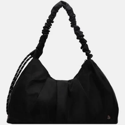 Ruched Large Tote Bag