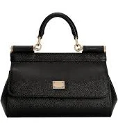 DOLCE & GABBANA Women's Sicily Leather Mini Handbag