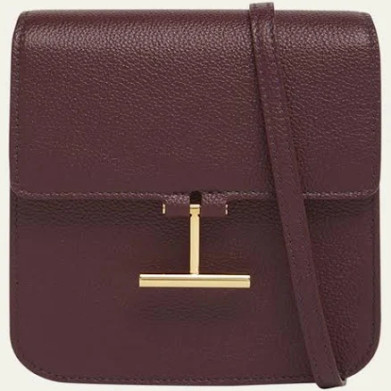 Grain Leather Mini Tara Crossbody Bag