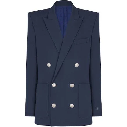 Balmain Grain De Poudre Blazer