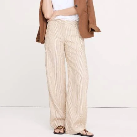Banana Republic Women's Everyday Wide-Leg Linen Pants