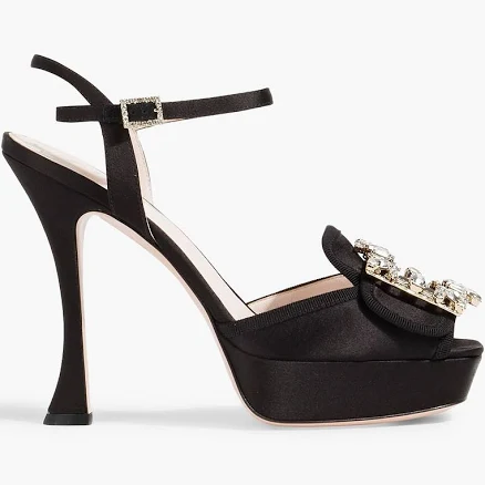 Broche Vivier Platform Sandal