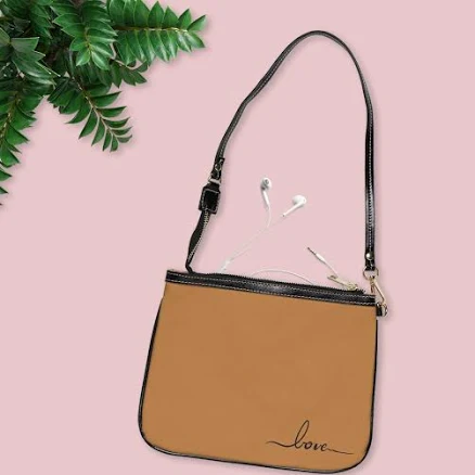 Love PU Leather Shoulder Bag