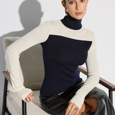 Wool Blend Turtleneck