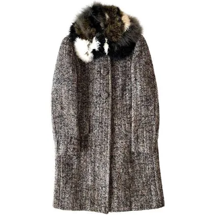 MiuMiu Women's Bouclé Tweed Coat
