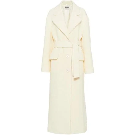 Miu Miu Women's Single-breasted Bouclé Coat