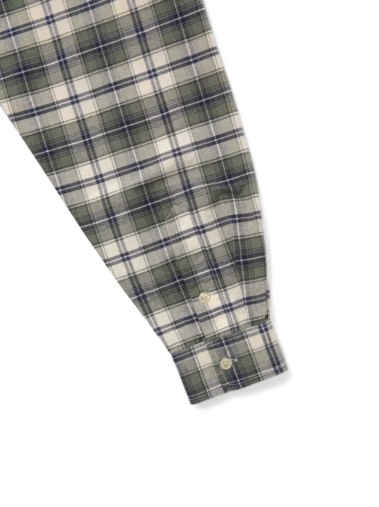 T.N.T. Plaid Shirt Olive