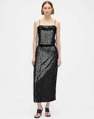 Sequin Maxi Skirt