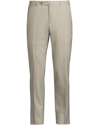 PT Torino Men's High-Performance Wool Button-Tab Trousers